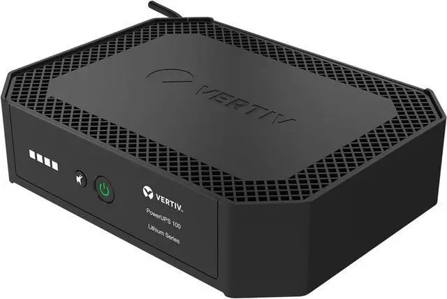 Main image of Vertiv Liebert PowerUPS 100 Lithium Ion UPS, PUL-350LVT, 350VA/210W 120V Standby Power, 4 Outlets, Battery Backup with Surge Protection, Energy Star Certified, 5 Year Warranty, Wall Mountable