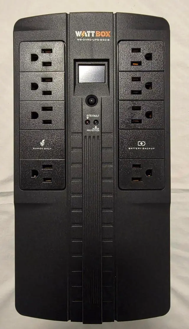 Main image of UPS Battery Pack Power Supply with 8 Outlets (WB-OVRC-UPS-850-8)