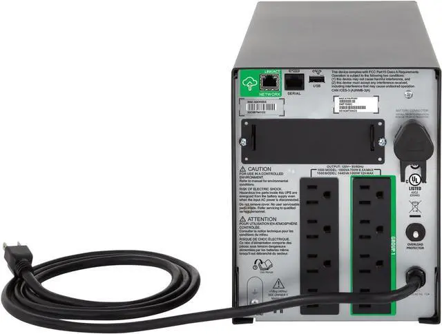 Main image of APC, SMT1000C, APC Smart-UPS 1000VA LCD 120V