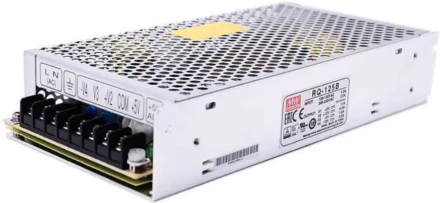 Main image of Mean Well RQ-125B/RQ-125C/RQ-125D 125W Quad Output Switching Power Supply 100% Authentic (RQ-125D)
