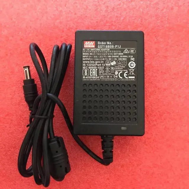 Main image of MEAN WELL GST18B24-P1J 18W AC-DC Reliable Green Industrial Adaptor GST18B 24V 0.75A
