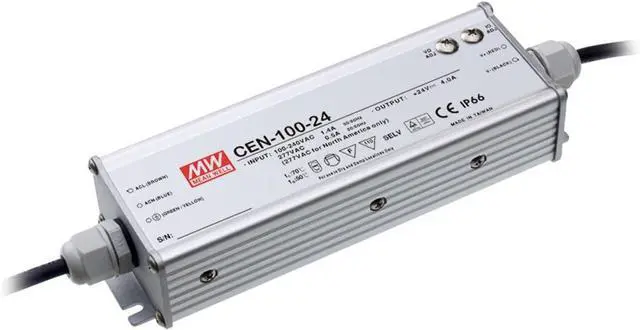 Main image of MW Mean Well CEN-100-20 20V 4.8A 96W Single Output LED Power Supply with PFC
