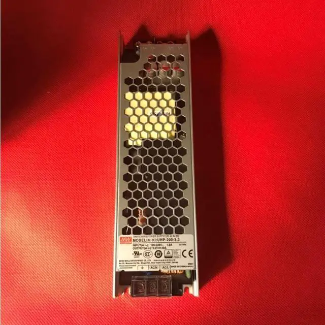 Alt view image 2 of 7 - Mean Well UHP-200-5 200W Slim Type with PFC Switching Power Supply 5V/40A