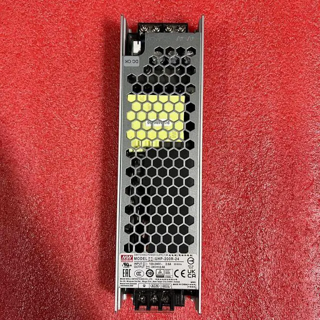 Alt view image 2 of 7 - Mean Well UHP-200R-5 200W Slim Type with PFC Switching Power Supply 5V/40A