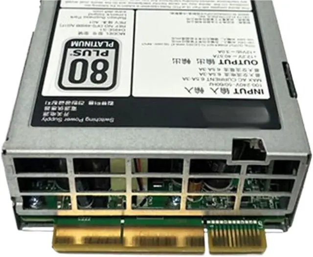 Alt view image 2 of 4 - 1pc 495W for R730 R530 R630 495 Watt Server Power Supply Switch PSU Power Supply D495E-S1 N24MJ CN-0N24MJ D495E-S0