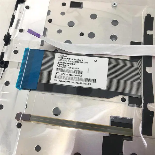 Alt view image 3 of 3 - New for Pavilion X360 15-BK M6-W Keyboard Cover Palmrest C Lid 855486-001