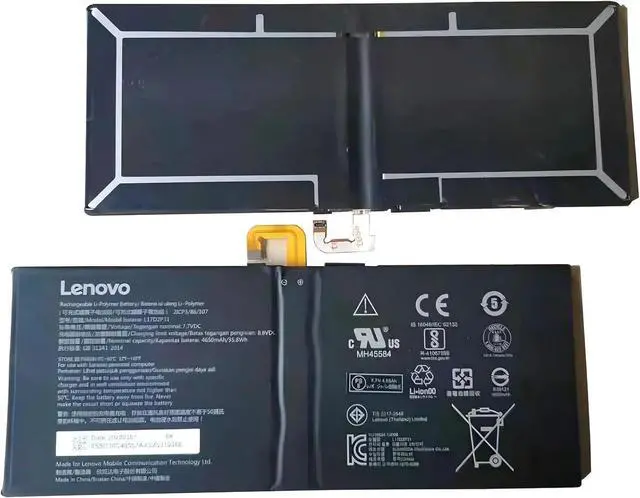 Alt view image 5 of 5 - 2026 Years 100% L17D2P31 YB-J912F YB-J912L,Compatible for Lenovo Yoga Book C930 Laptop Battery + Free Tools
