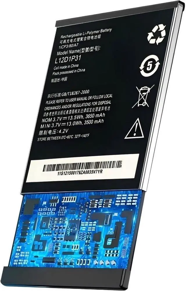 Alt view image 7 of 7 - L12D1P31 Laptop Battery,Compatible for Lenovo A1000/A3000-H/A5000E/A1010-T/A3300/A1010 Tablet Battery Replacement Bateria Grade A Cell.