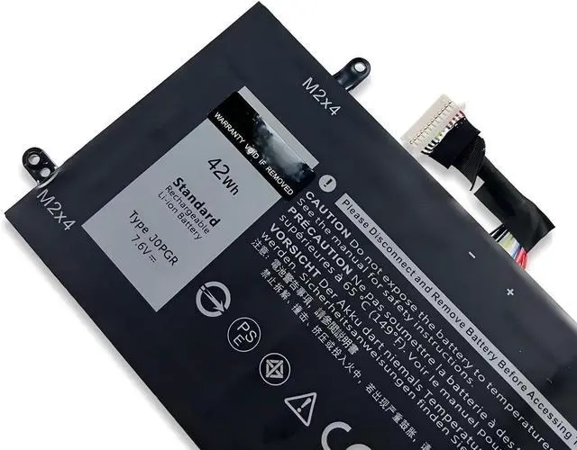 Alt view image 4 of 6 - J0PGR 7.6V 42Wh Laptop Battery,Compatible for Latitude 12 5285/5290 2-in-1 Series | 5250mAh High Capacity | Compatible with T17G/X16TW/1WND8