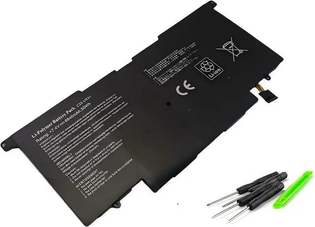 Main image of C21-UX31 C22-UX31 C23-UX31 Laptop Battery,Compatible for Asus Zenbook UX31A UX31E UX31 UX31A-R4004H UX31E-DH72 UX31KI3517A Ultrabook.