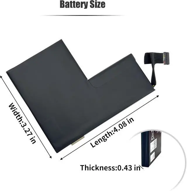 Alt view image 4 of 4 - F7A Battery Replacement for Steam Deck LCD Handheld Gaming PC Series(7.7V 40.04Wh)