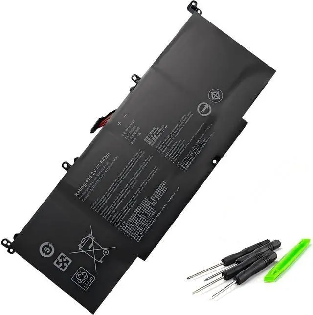 Main image of Compatible for ASUS,Flying Fortress 3rd Gen FX60VM/ZX60V/FX502VM Battery - Works with B41N1526 | 15.2V 4240mAh Notebook Battery.