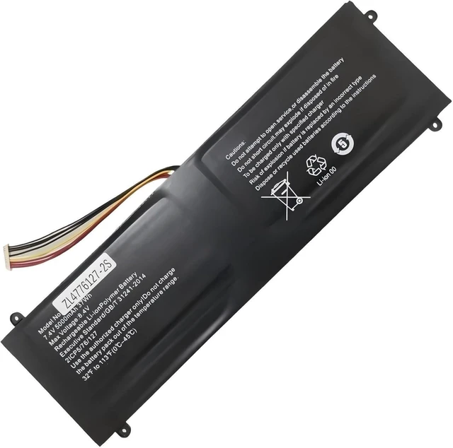 Alt view image 2 of 4 - ZL-4776127-2S ZL4776127-2S UTL4776127-2S Laptop Battery,Compatible for Haier A1410ED A1410EM A1410SD A1400ED A1400EM A1400SD.(10-pin 7-Wire)