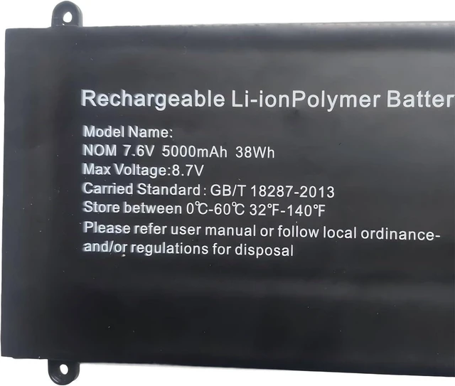 Alt view image 3 of 4 - ZL-4776127-2S ZL4776127-2S UTL4776127-2S Laptop Battery,Compatible for Haier A1410ED A1410EM A1410SD A1400ED A1400EM A1400SD.(10-pin 7-Wire)