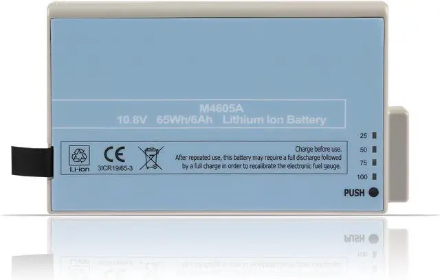 Main image of M4605A 10.8V 65Wh Battery Compatible with IntelliVue MP20 MP30 MP5T M8001A MX400 Patient Monitor Avalon FM20 FM30 865297 M2702A M8105AS Grey