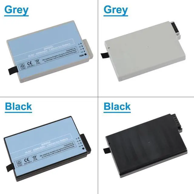 Alt view image 5 of 7 - M4605A 10.8V 65Wh Battery Compatible with IntelliVue MP20 MP30 MP5T M8001A MX400 Patient Monitor Avalon FM20 FM30 865297 M2702A M8105AS Grey