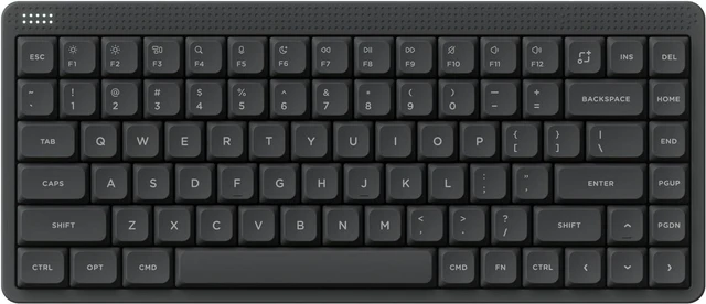 Main image of NuPhy Node75 Hot-swap Wireless Mechanical Keyboard Gray-Brown Nano Switch | Hot Swappable, For Mac / Windows, Supports Touch Gestures, For Bluetooth, 2.4GHz, USB-C, RGB Backlit, PBT Keycaps, Wireless