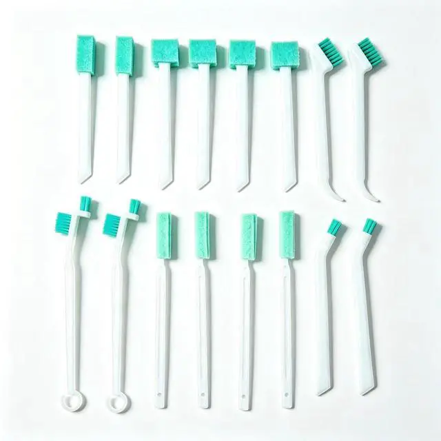 Main image of 16 Pcs Small Household Cleaning Brushes for Deep Detail Cleaner | Small Household Cleaning Brushes Set, 8 in 1 Bottle Cap for Small Holes, Deep Detail Crevice Brush Set, Crevice Cleaning Tool (Random)