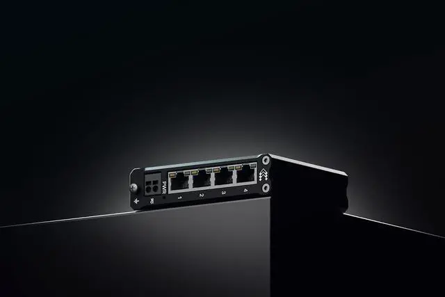 Alt view image 7 of 7 - Teltonika TSW304 TSW304000001 Industrial Unmanaged PROFINET Ethernet Switch, 4X Gigabit Ethernet Ports, PROFINET Certified, DIN Rail Mountable, Plug-and-Play, North America Version