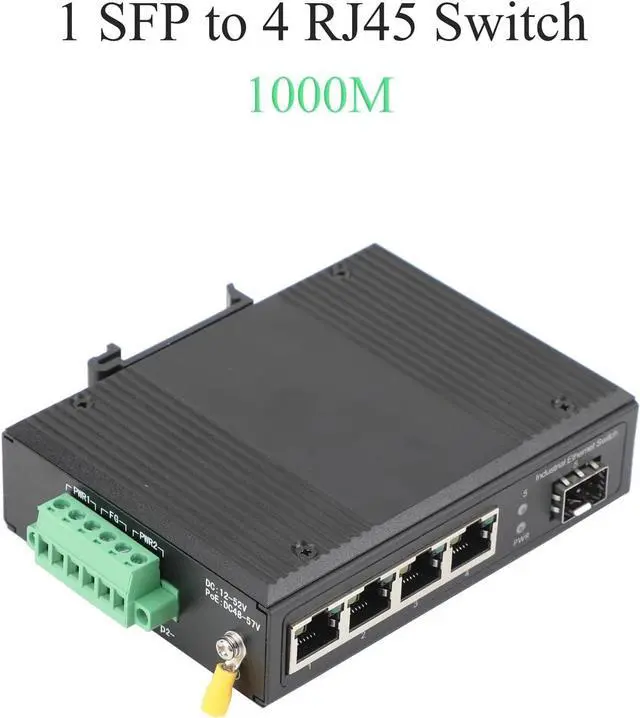 Alt view image 2 of 7 - 1PCS Transceiver Fiber Optic Switch Industrial Network