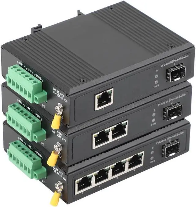 Alt view image 4 of 7 - 1PCS Transceiver Fiber Optic Switch Industrial Network