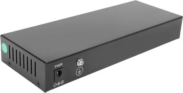 Alt view image 4 of 7 - Eujgoov 8 Port 2.5G Gigabit Ethernet Switch Network Hub Multi 40Gbps for Gaming 4K Streaming Large Data Transfers (US Plug 100240V)