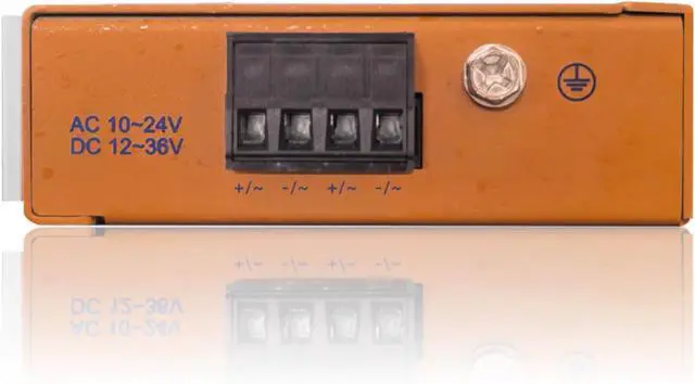 Alt view image 4 of 7 - True Industrial Ethernet: Henrich 5x100Mbps Copper Port Din-Rail Switch