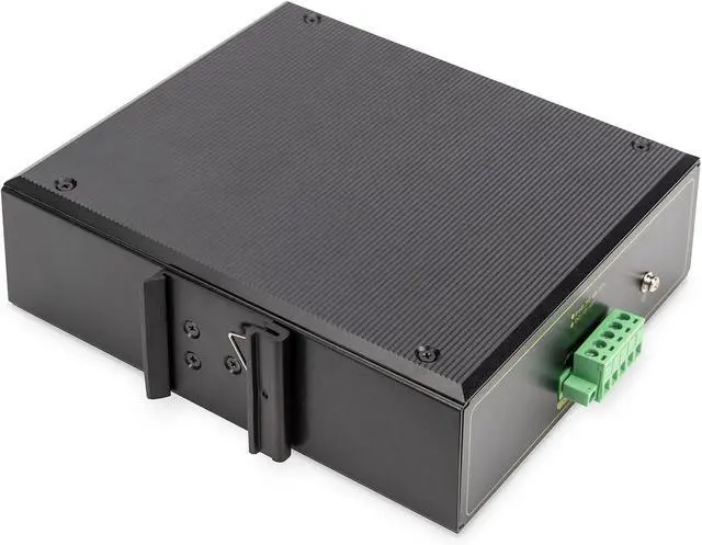 Alt view image 2 of 7 - Digitus Industrial Gigabit Ethernet PoE+ Switch 4-Port PoE + 2-Port SFP, 802.3at, DIN Rail