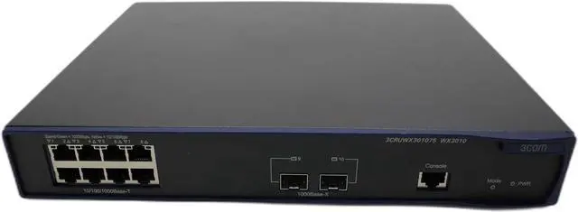 Main image of Generic 3CRUWX301075-Unified Wx Controller with 8 Poe+ 1GIG Switch Ports & 2 1GIG Uplinks