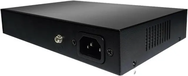 Alt view image 4 of 4 - 4-Port Full Gigabit PoE Switch with 1GE and 1SFP Uplink for IP Camera Built-in 65W Power - Network