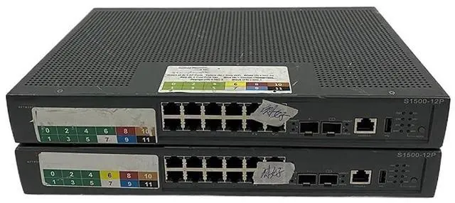 Main image of 1500-12P 12-Port Power Over Ethernet Switch with 2 Optical Ports, Gigabit Network Hub for Home Office and Enterprise Data Transmission