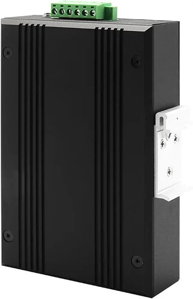 Alt view image 6 of 6 - 1PCS 10/100/1000M 8 Ports RJ45 Network Unmanaged Industrial Ethernet Switch DIN-Rail UT-6408G