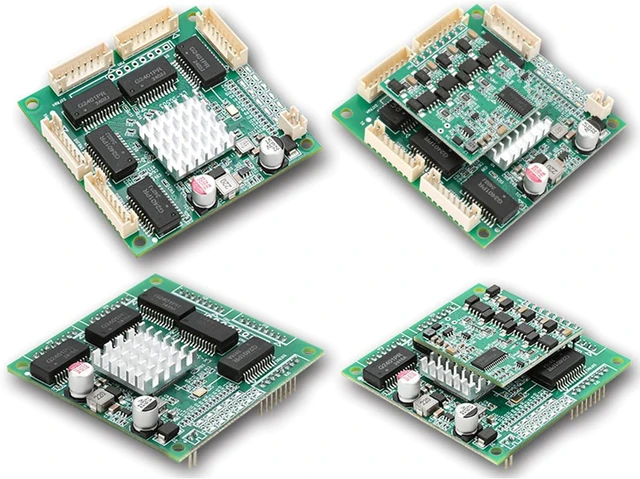 Alt view image 4 of 7 - Miniature 5 Port Gigabit Ethernet Switches Module with Standard POEs and Embedded Networking Board for Home Offices and Iots Networking Switches