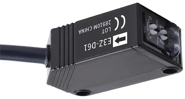 Alt view image 4 of 5 - 1pc Infrared Diffuse Reflection Type Switch Sensor Switchs E3Z-D61 E3Z-D62 E3Z-D81 E3Z-D82 DC12-24V with Bracket(E3Z-D61)