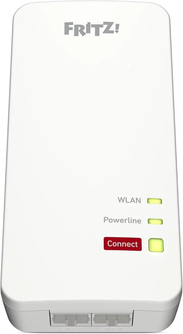 Alt view image 2 of 6 - AVM FRITZ!Powerline 1240 AX WLAN Set Edition International, Extension Kit for Mains up to 1200 Mbps, Built-in Wi-Fi up to 600 Mbps, Mesh, Access Point, Italian Interfaces
