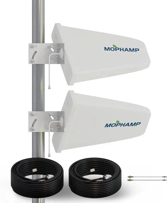 Main image of MIMO 2x2 External 4G LTE/5G Directional Antenna 698-3800MHz 10dBi Works with Hotspots, Routers, Gateways SMA TS9