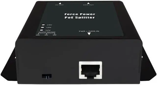 Alt view image 3 of 5 - Cerio POE-PD06S 10/100/1000M/Multi Gigabit 802.3bt Class8 to DC12-24V PoE Splitter