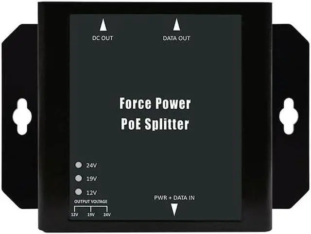 Alt view image 4 of 5 - Cerio POE-PD06S 10/100/1000M/Multi Gigabit 802.3bt Class8 to DC12-24V PoE Splitter
