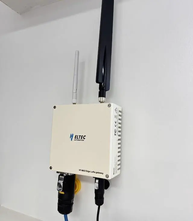 Alt view image 5 of 5 - Heltec HT-M02 V2 High Speed LoRaWAN Gateway 915MHz LTE Cat.4 Outdoor LoRa Hub with PoE Dual-Band Antenna IP66 Waterproof 32GB eMMC Docker Linux Gateway for Industrial IoT Smart City Remote Monitoring