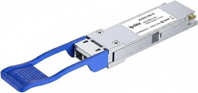 Main image of ipolex 40 Gigabit QSFP+ LC Single-Mode Transceiver, 40GBASE-LR4 Module for Cisco QSFP-40G-LR4, Ubiquiti, D-Link, Supermicro, Netgear, TP-Link (1310nm, SMF, 10km)