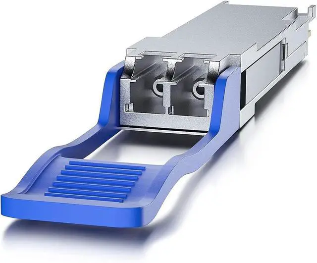 Alt view image 2 of 4 - ipolex 40 Gigabit QSFP+ LC Single-Mode Transceiver, 40GBASE-LR4 Module for Cisco QSFP-40G-LR4, Ubiquiti, D-Link, Supermicro, Netgear, TP-Link (1310nm, SMF, 10km)