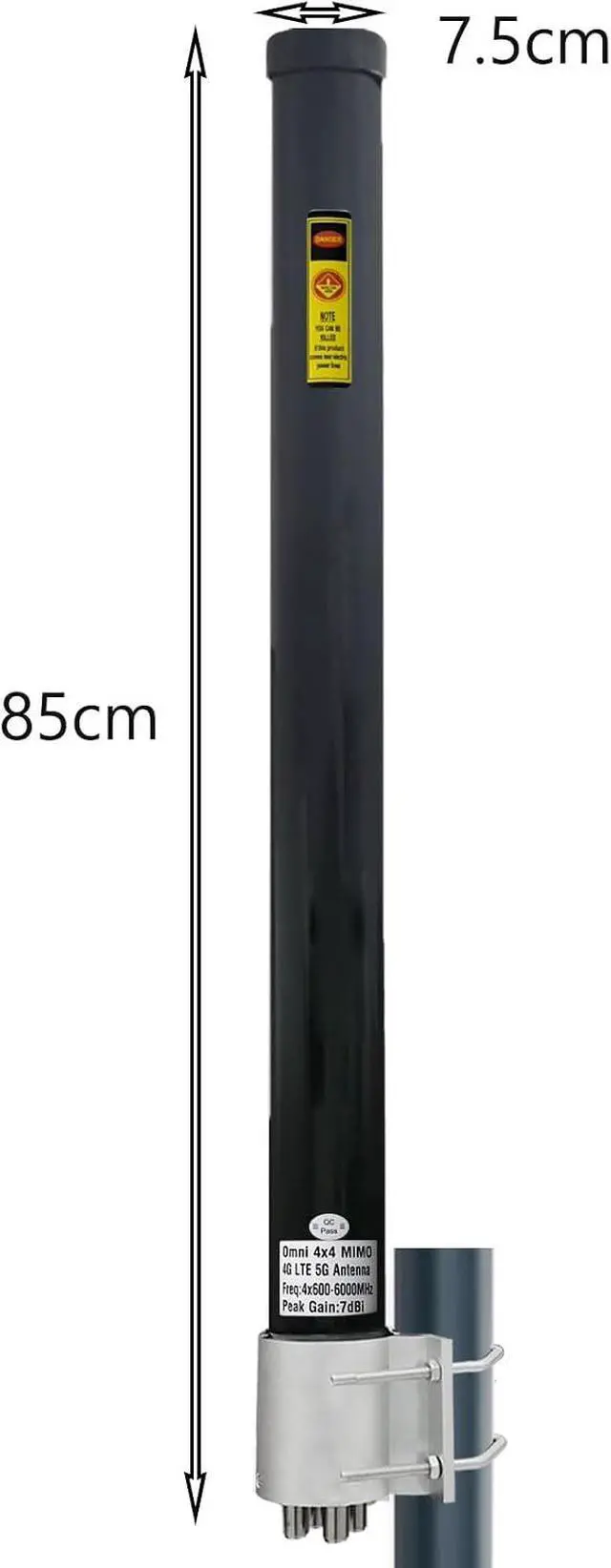 Alt view image 3 of 7 - SignalPlus TMobile 4x4 MIMO Omni Antenna 5G, Outdoor 4G LTE MIMO 4x4 Antennas for 4G/5G Routers, Verizon, AT&T, Homes and RV