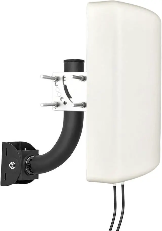 Alt view image 3 of 7 - 2x2 MIMO 10dBi High Gain Directional Panel Antenna 4G LTE/5G Antenna Outdoor 700-3800MHz for Routers, Modems, Gateways, Fixed Wireless Access SMA Male 6.56ft RG58U Cables+RP-SMA Male Adapter
