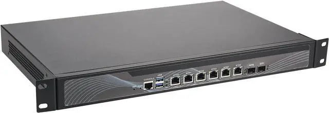 Alt view image 3 of 6 - Inte X520 2*10G SFP+/I7-4700MQ with 6X I226-V 2.5GbE LAN Barebone/ROS Firewall Hardware/USB3.0/1*M.2 Nvme/mSATA/SATA3.0/1U Rack Industrial Computer/Network Security Server