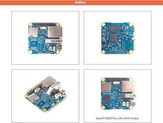 Alt view image 4 of 7 - youyeetoo FriendlyElec NanoPi NEO3 Plus RK3528A Mini Router Single Board Computer, Gigabit Ethernet,USB 3.0, Support eMMC/OpenWrt for IoT NAS Smart Home (Bare Board,1 GB RAM,with 256GB eMMC)