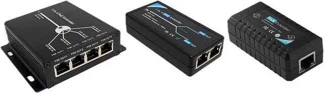 Main image of Repeater POE POE Extender 10/100Mbps with IEEE 802.3at/af Standard for Extend 100-120 Meters POE Network Devices(2 Port (Extend 100M))