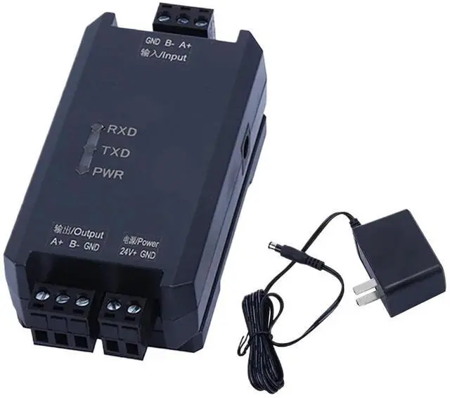 Main image of 1pcs RS485 Repeater Industrial Grade Amplifier Distance Extender RS-485 External Power Supply