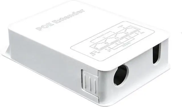 Main image of Repeater POE 4 Port POE Extender 100M Outdoor Rainproof POE Repeater IP30 VLAN 44-57V 30W