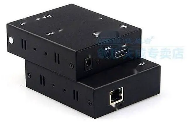Main image of HDMI USB IR UTP Extender by RJ45 Ethernet Cable to Extend HDMI 1.4 1080P 3D Repeater 150 Meters Transmitter + Receiver 1:N