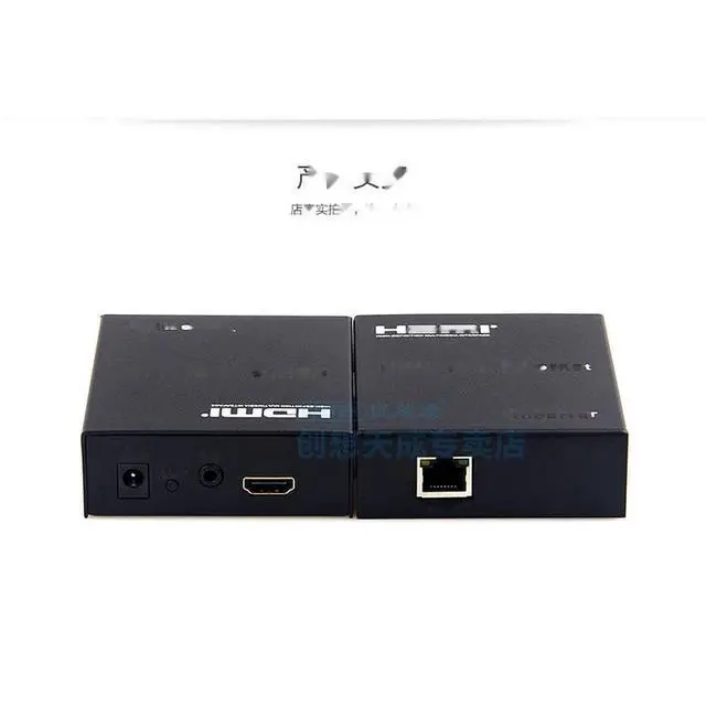 Alt view image 2 of 4 - HDMI USB IR UTP Extender by RJ45 Ethernet Cable to Extend HDMI 1.4 1080P 3D Repeater 150 Meters Transmitter + Receiver 1:N